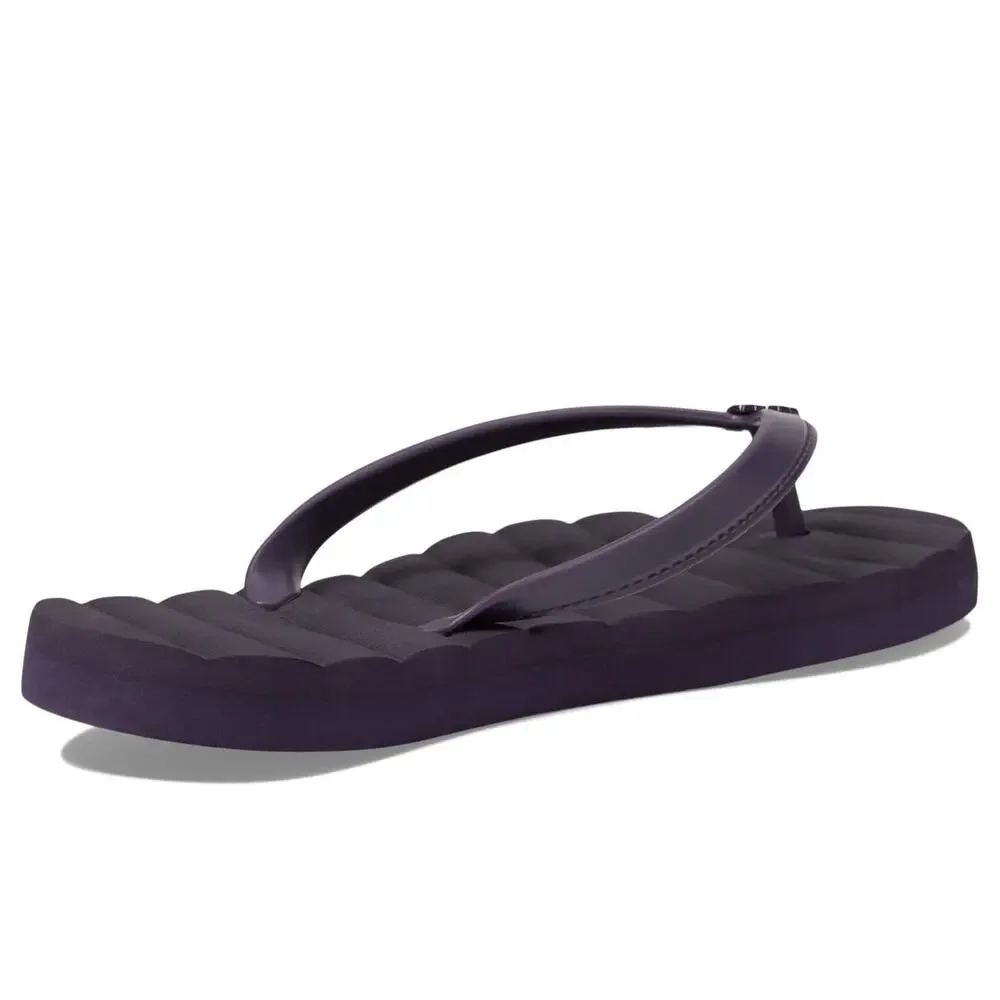 TORY BURCH WOMENS KIRA FLIP-FLOP DEEP PURPLE 7 MEDIUM